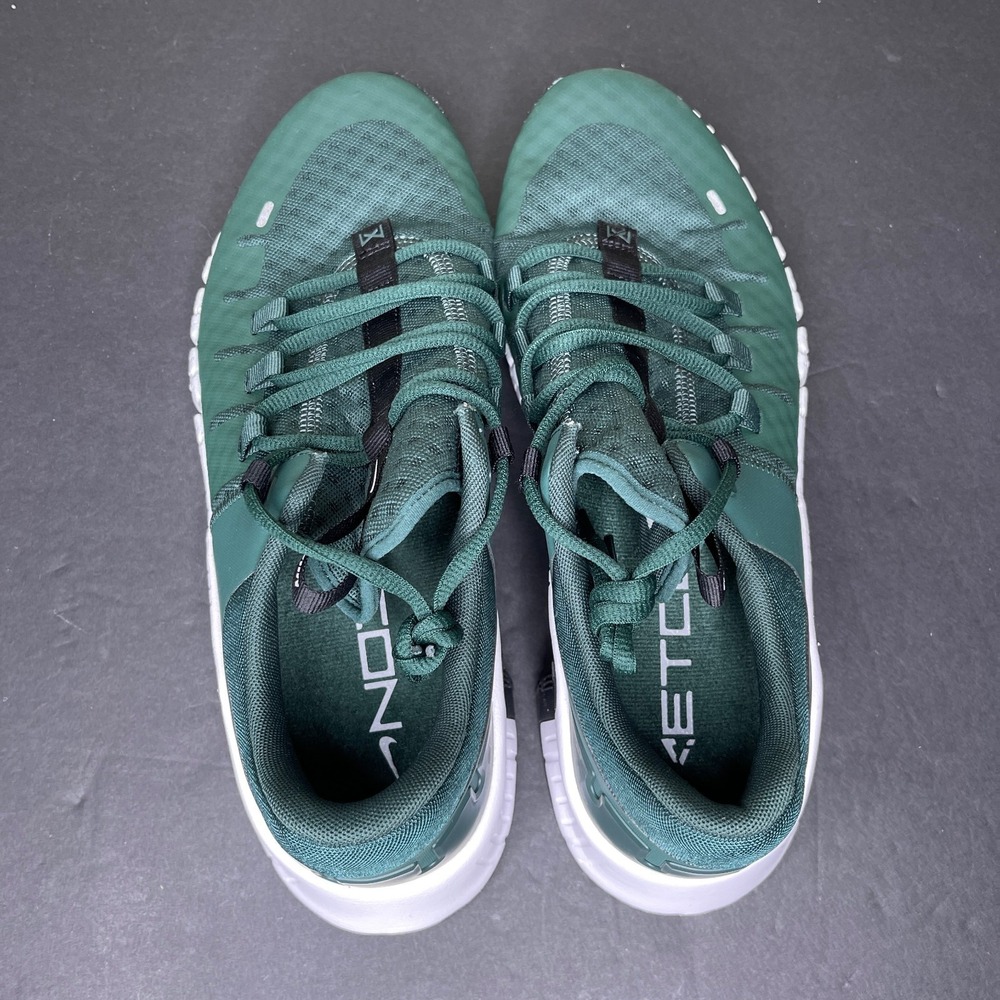Nike Free Metcon 5 Pro Green Men's Size 10.5 Crossfit Training Shoes FN6616-300 - Picture 7 of 8